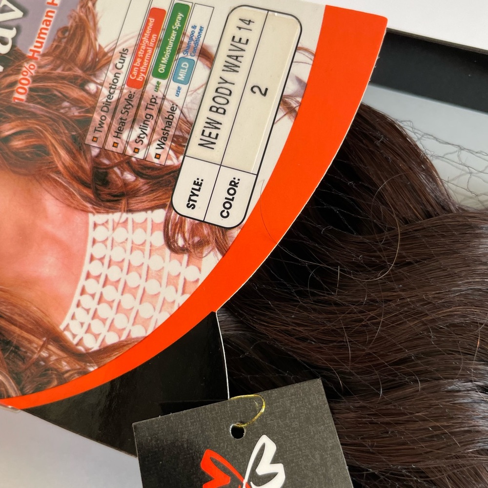 100% Human Hair Bobbi Boss First Class Hair New Body Wave 14 Color 2 - Picture 2 of 16